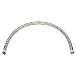 Ace 3/8 in. Compression T X 3/8 in. D Compression 48 in. Stainless Steel Supply Line