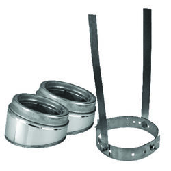 Selkirk 6 in. D X 6 in. D Adjustable 30 deg Stainless Steel Elbow Kit