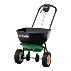 Scotts Elite 72 in. W Broadcast Spreader For Fertilizer 30 lb