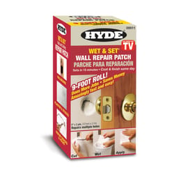 Hyde 9 ft. L X 5 in. W Composite White Wet & Set Wall and Ceiling Repair Patch
