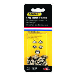 General Tools - in. D X - in. D Brass Grommet 6 pk