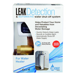 LeakSmart by Waxman 3/4 FPT T MIP Brass Washing Machine Valve