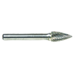 Forney 3/8 in. D X 2.5 in. L Tree Burr Tungsten Carbide 1 pc
