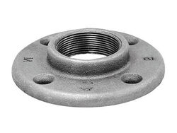 Anvil 1/4 in. FPT T Black Malleable Iron Floor Flange