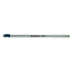 Bosch 1/8 in. S X 4 in. L Carbide Tipped Glass and Tile Bit 1 pc