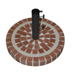 Bond Multicolored Cement Umbrella Base 20 in. W X 17 in. H