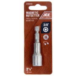Ace 3/8 in. drive S X 2-1/2 in. L Chrome Vanadium Steel Magnetic Nut Setter 1 pc