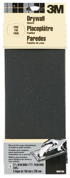 3M 11-1/4 in. L X 4-3/16 in. W 150 Grit Silicon Carbide Drywall Sanding Sheet 5 pk