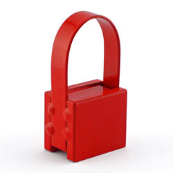 Master Magnetics 1 in. Ceramic Handle Magnet 25 lb. pull 3.4 MGOe Red 1 pc