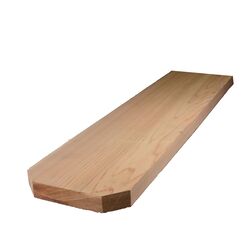 Alexandria Moulding 6 in. W X 6 ft. L X 1 in. T Cedar Dog Eared Fence Board