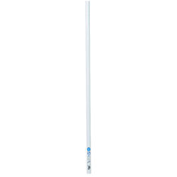 Knape & Vogt White Steel Closet Rod