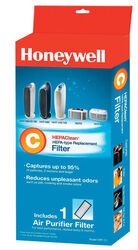 Honeywell HEPAClean 4.9 in. H X 1.6 in. W Round Air Purifier Filter