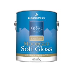 Benjamin Moore Regal Soft Gloss Tintable Base Base 1 Paint Exterior 1 gal