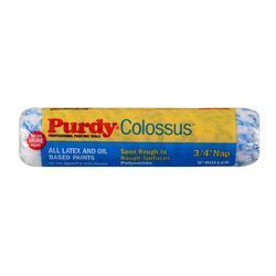 Purdy Colossus Polyamide Fabric 9 in. W X 3/4 in. S Paint Roller Cover 1 pk