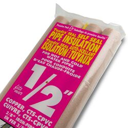 ITP Tundra Self Sealing 1/2 in. S X 3 ft. L Polyethylene Foam Pipe Insulation