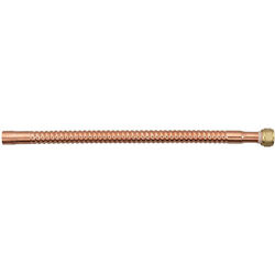 Homewerks Worlwide 3/4 in. FIP T X 3/4 in. D Sweat 15 in. Copper Water Heater Supply Line