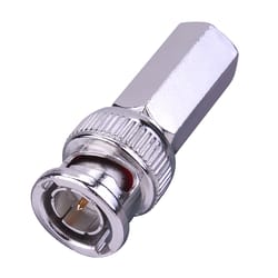 Monster Cable Just Hook It Up Twist-On RG59 Coaxial Connector 2 pk