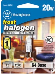 Westinghouse 20 W T3 Decorative Halogen Bulb 290 lm White 1 pk