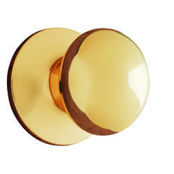 Ace Colonial Polished Brass Steel Dummy Knob 3 Grade Right or Left Handed