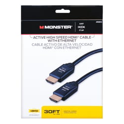 Monster Cable Just Hook It Up 30 ft. L High Speed Cable with Ethernet HDMI