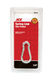 Ace Zinc-Plated Steel Spring Snap 80 lb 2-3/8 in. L