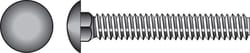 HILLMAN 1/4 in. P X 1-1/4 in. L Zinc-Plated Steel Carriage Bolt 100 pk