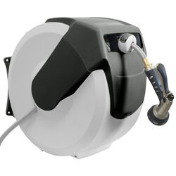 Ames Neverleak 100 ft. Wall Mount Autowinder Multi-color Hose Reel