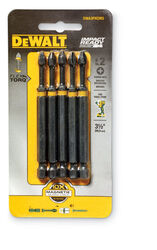 DeWalt Impact Ready Phillips #2 in. S X 3-1/2 in. L Screwdriver Bit 5 pc