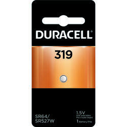 Duracell Silver Oxide 319 1.5 V Electronic/Watch Battery 1 pk