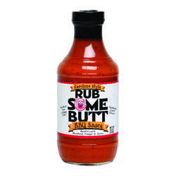 Rub Some Butt Mustard, Vinegar and Spice BBQ Sauce 18 oz