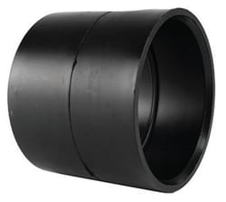 Charlotte Pipe 1-1/2 in. Hub T X 1-1/2 in. D Hub ABS Coupling