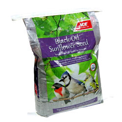 Ace Black Oil Sunflower Songbird Black Oil Sunflower Seed Black Oil Sunflower Wild Bird Food 40 lb