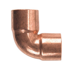 Mueller Streamline 1-1/4 in. Sweat T X 1-1/4 in. D Sweat Copper 90 Degree Elbow