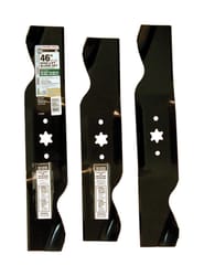 MTD 46 in. High-Lift Mower Blade Set For Lawn Tractors 3 pk
