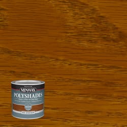 Minwax PolyShades Semi-Transparent Gloss Antique Walnut Oil-Based Stain and Polyurethane Finish 0.5