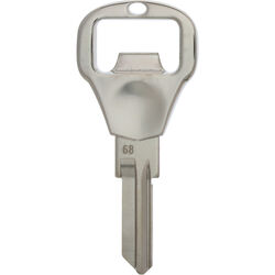 Hillman Bottle Opener Key House/Padlock Universal Key Blank Double For