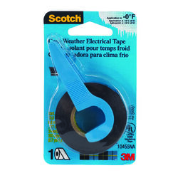 3M Scotch 3/4 in. W X 350 in. L Black Vinyl Electrical Tape