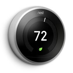 Google Nest Built In WiFi Heating and Cooling Dial Smart Thermostat