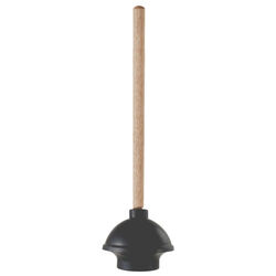 LDR Toilet Plunger 16 in. L X 6 in. D