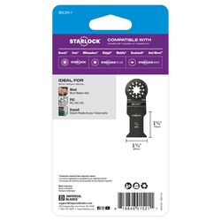 Imperial Blades Starlock 3-3/4 in. L High Carbon Steel Oscillating Saw Blade 1 pk
