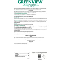 GreenView Fruits/Vegetables 13-13-13 Fertilizer