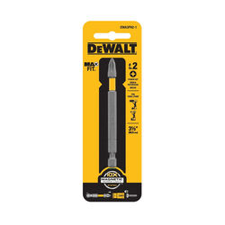 DeWalt MAXFIT Phillips #2 S X 3-1/2 in. L Power Bit S2 Tool Steel 1 pc