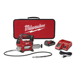 Milwaukee M18 Cordless Electric Grease Gun Kit 14 oz