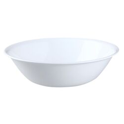 Corelle Livingware 2 qt White Glass Winter Frost Serving Bowl 1 pk