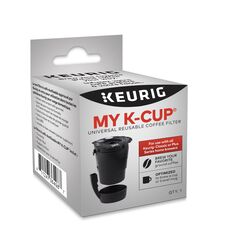Keurig 1 cups Black K-Cup Coffee Filter 1 pk