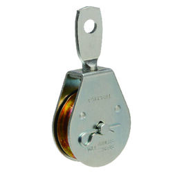 Campbell Chain 2 in. D Zinc Plated Steel Swivel Eye Pulley