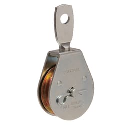 Campbell Chain 2 in. D Zinc Plated Steel Swivel Eye Pulley
