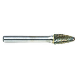 Forney 3/8 in. D X 2.5 in. L Tree Burr Tungsten Carbide 1 pc