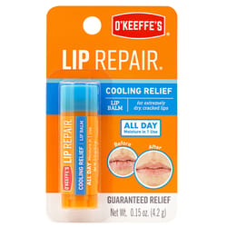 O'Keeffe's Lip Repair No Scent Lip Balm 0.15 oz 1 pk