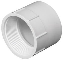 Charlotte Pipe Schedule 40 3 in. Hub T X 3 in. D FPT PVC Pipe Adapter